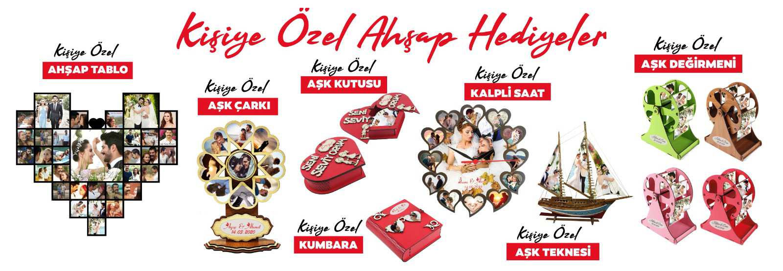 kişiye özel ahşap ürünler
