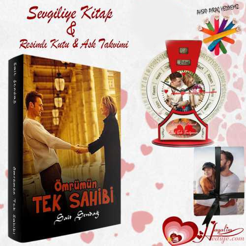 Sevgiliye Kitap Özel Kutu Ve Aşk Takvimi