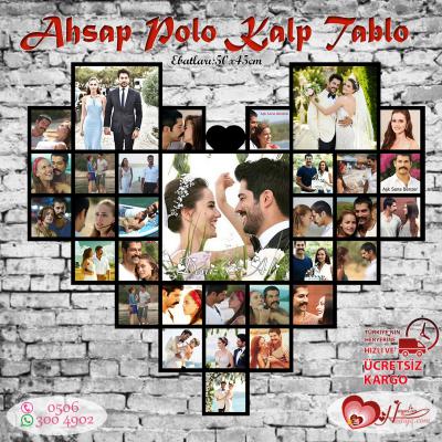 Kalpli Ahşap Tablo