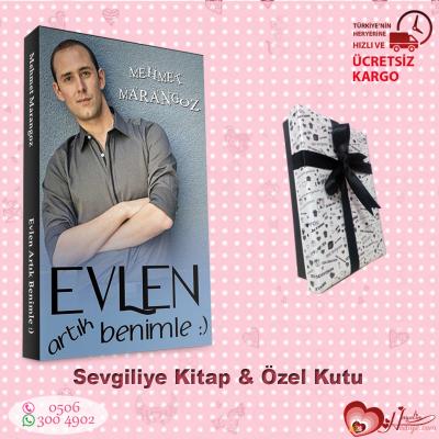 Sevgiliye Kitap Ve Özel Resimli Kutu