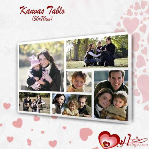 Sevgiliye Kanvas Tablo