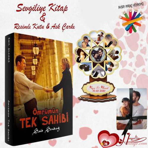 Sevgiliye Kitap Özel Kutu Ve Aşk-ı Felek